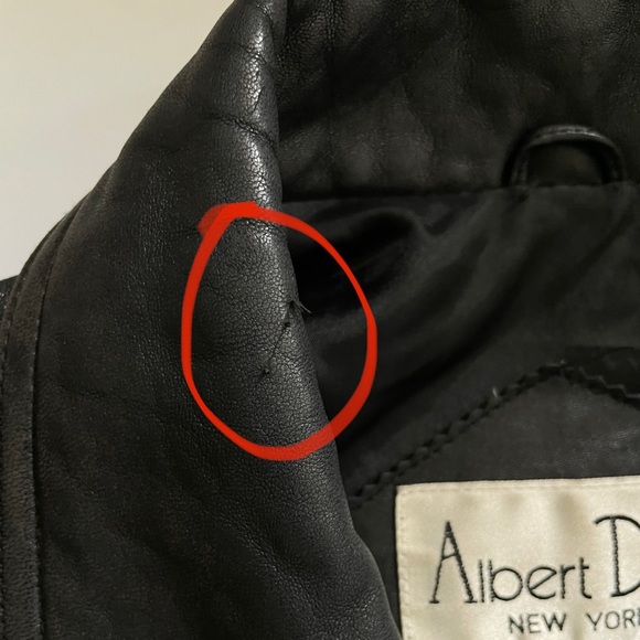 Vintage Albert Duke leather Jacket - Picture 5 of 8